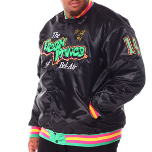 Veste en satin slim fit pour homme, vestes 2026, vestes 2025, vestes personnalisées, bomber léger brillant, boutons-pression, streetwear, manteau neuf - Product Image 1