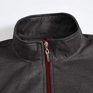 ชุดกีฬาชายแขนยาวน้ำหนักเบาระบายอากาศได้ดีสีพื้นดีไซน์ใหม่ - Product Image 3