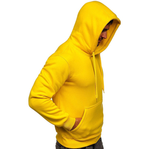 Sweat à capuche élégant pour hommes à séchage rapide 100% coton Street Wear Logo personnalisé Meilleur prix de gros OEM personnalisés pour l'hiver - Product Image 3