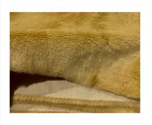 100% Polyester Plush Rabbit Faux Mink Fabric Single Side Lambs Fleece for <b>Toys</b> and Garments Dyed Directly - Product Image 3