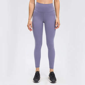 Custom Women <b>Ankle</b>-<b>Length</b> Striped <b>Leggings</b> Yoga Pants Comfortable Soft Slim Fit High-waisted Butt-lifting Sweat-Wicking Running - Product Image 6