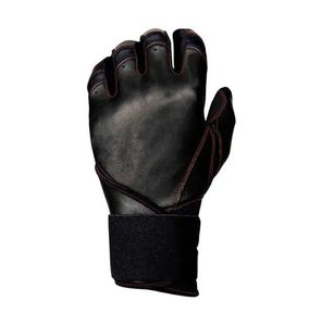 Hot Sale Adult Professional Baseball <b>Batting</b> Gloves Custom Logo Genuine Leather Palm High Quality Sports Gear - Product Image 2