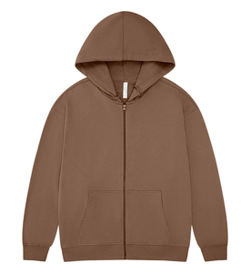 Sweats à capuche épais de haute qualité pour hommes Fabrication sur mesure durable Prix d'usine Logo personnalisé Option Sweats à capuche zippés pour hommes - Product Image 3