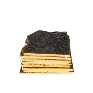 ที่รองแก้วคริสตัลสำหรับใช้เป็นของขวัญงานหัตถกรรมหิน Gabbro Jasper - Product Image 1