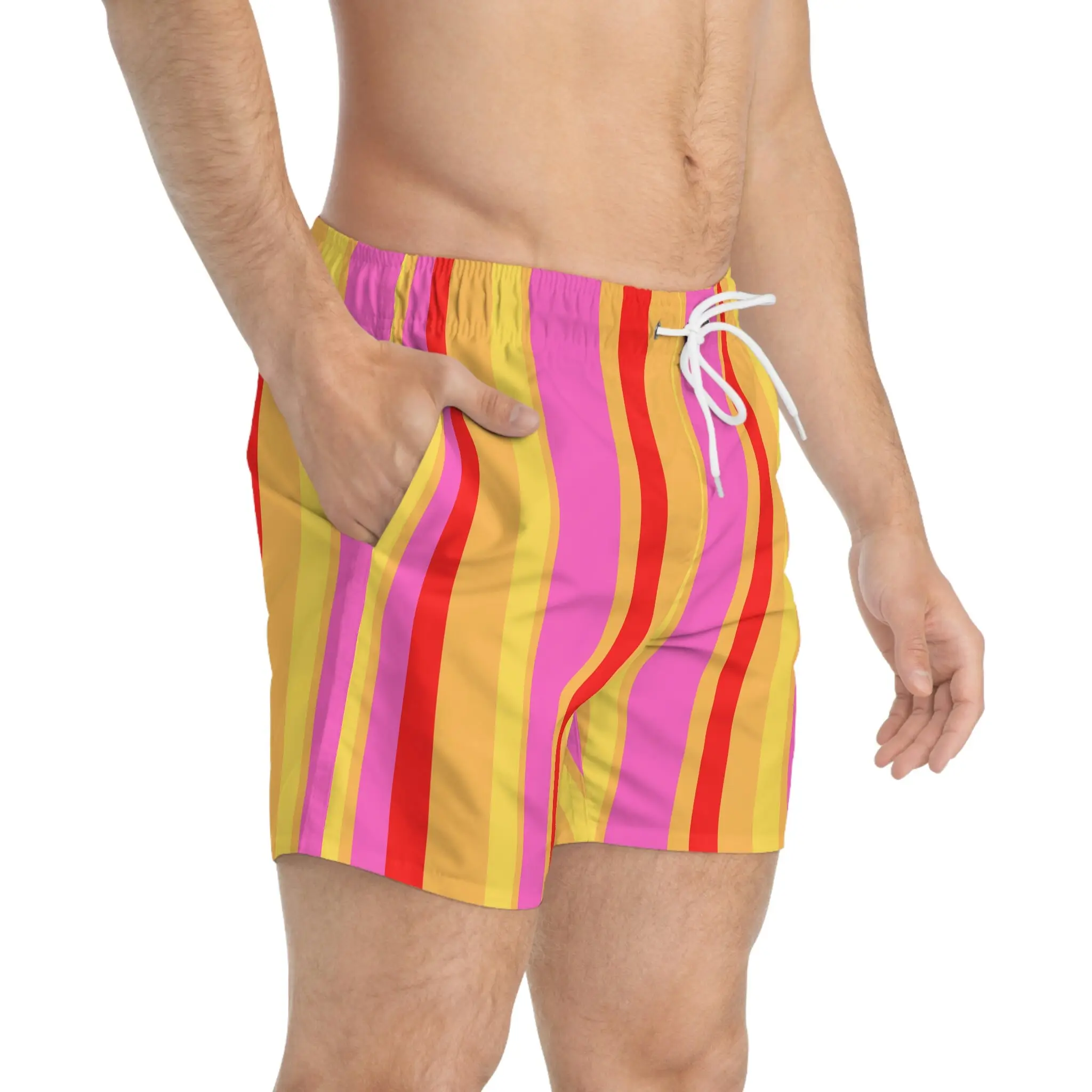Erkek plaj şortu erkek mayoları için hızlı kuru Spandex sörf pantolon plaj kurulu şort erkek mayo sandıklar
