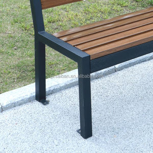 Banco de Aluminio para Exteriores, Banco de Jardín de Metal, Asientos Públicos para Parques y Plazas, Gran Venta 2024 - Product Image 3