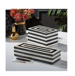 Caja de mosaico respetuosa con el medio ambiente, el mejor diseño, caja de joyería con incrustaciones de hueso, almacenamiento de joyería de Diseño Artesanal indio - Product Image 4