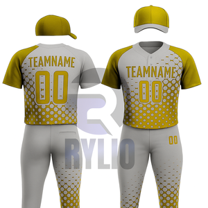 Venta caliente Softball Jersey Custom Teamwear Mujeres Niñas Fastpitch Sublimación Impresión OEM ODM Ropa deportiva Fábrica al por mayor - Product Image 3