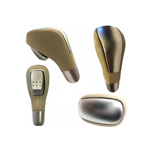 Pommeau de levier de vitesses automatique finition chromée fabriqué en France pour Beige Fluence Megane 3 Laguna 3 (REF - Product Image 1