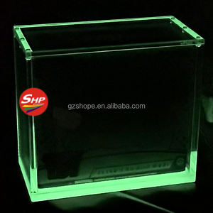 Boîte en acrylique SHP avec protection UV, 6 pièces, couvercle à aimant puissant, présentoir pour boîte d'entraînement d'élite Pokémon TCG Phantasmal Flames, étui en acrylique fluorescent - Product Image 6