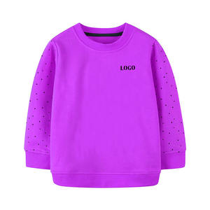 Ropa de Niña Personalizada de Alta Calidad, Sudaderas con Cuello Redondo Estampadas Personalizadas para Niños, Sudaderas para Niñas en Tendencia 2026 - Product Image 5