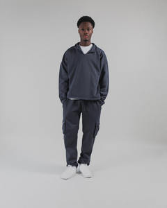 Gran oferta, Sudaderas con cuello de hombro caído Vintage personalizadas, logotipo personalizado, forro polar grueso, nueva moda, sudaderas con capucha de algodón 100% - Product Image 1