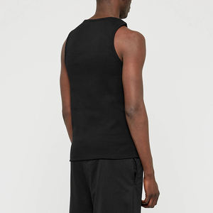 Camiseta sin Mangas Personalizada al por Mayor para Hombre, Diseño Personalizado con Logotipo, Compresión Transpirable, Poliéster/Algodón, Talla Grande - Product Image 6