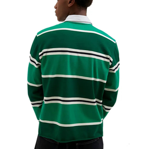 เสื้อโปโลแขนยาวผู้ชาย ราคาสุดคุ้ม ทันสมัย แห้งเร็ว ผ้าฝ้าย 100% รับผลิตแบบ OEM - Product Image 3