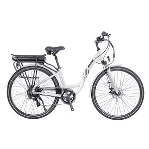 เมืองจักรยานไฟฟ้ากลางติดตั้งมอเตอร์สำหรับผู้ใหญ่7ความเร็วยี่ห้อแบตเตอรี่เมือง Ebike จีน2021ขายร้อนจักรยานไฟฟ้า