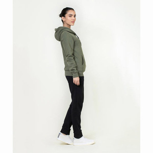 Vente en gros 2025 personnalisé respirant 100% coton sweats à capuche pour femmes style décontracté hiver logo à capuche avant fabriqué au Pakistan - Product Image 2
