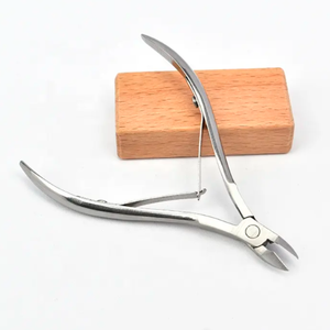 Pinzas para cutículas ergonómicas clásicas de alta calidad, alicates para uñas de pedicura curvos afilados para salón de manicura, cuidado de uñas para los dedos - Product Image 4