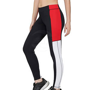 Leggings décontractés taille moyenne de haute qualité fabriqués au Pakistan pour femmes Tissu tricoté respirant dans des couleurs unies Fabricant OEM - Product Image 2