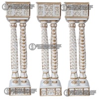 Piliers de mariage modernes et simples en bois, style sud-indien, décorations de mariage, utilisation intérieure/extérieure, vente en gros disponible
