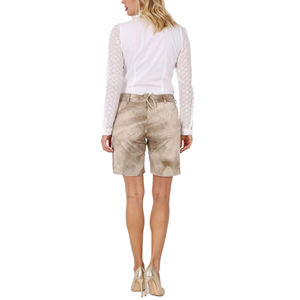 Venta más caliente 2025 Auténtico Suede Lederhosen Mujeres Señoras Octoberfest Outfit Damen Wurst Fest Traje Color gris claro - Product Image 6