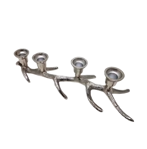 Bougeoirs en métal fabriqués à la main avec finition dorée pour l'éclairage de la décoration de la maison Utilisez des bougeoirs en fil très exigeants - Product Image 3