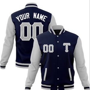 Nueva moda de bajo precio para hombre chaquetas de bombardero béisbol clásico superior invierno prendas de vestir chaqueta universitaria - Product Image 1