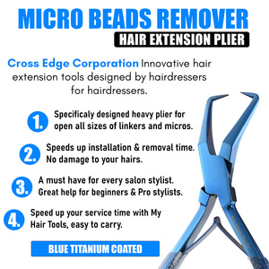 Herramienta para extensiones de cabello al por mayor, alicates para quitar microcuentas, eliminación rápida y eficiente, ideal para extensiones Remy Tape-In y Fusion - Product Image 2