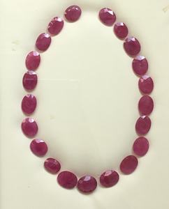 267.02กะรัตทับทิมโมแซมเบคหินเจียระไนเหลี่ยมเพชรพลอยเทียมสำหรับทำเครื่องประดับอัญมณีธรรมชาติ - Product Image 2