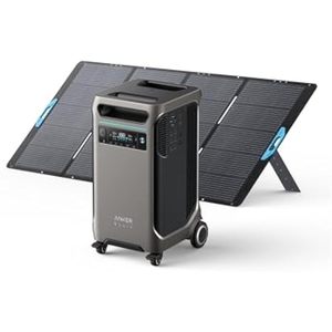 STOCK DISPONIBLE : Station d'alimentation portable Anker-SOLIX F3800 et batterie d'extension BP3800 avec panneau solaire 400W, 7,68 kWh - Product Image 4