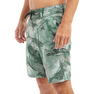 Shorts de pêche personnalisés imprimés par sublimation, shorts de bain pour hommes, style décontracté, shorts de plage en polyester pour l'été - Product Image 2