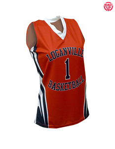 Uniforme de basket-ball à la mode de couleur personnalisée coutures respirantes et à séchage rapide uniforme de basket-ball de sublimation de haute qualité - Product Image 1