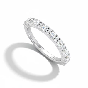 Anillo de Diamantes Redondos de Lujo y Durabilidad, Ideal para Eventos Nupciales, Momentos de Compromiso, Aniversarios, Sorpresas y Uso Diario - Product Image 1