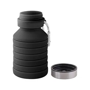 Borraccia Pieghevole Personalizzata Callistemone in Silicone - Gadget per Bere - Product Image 3