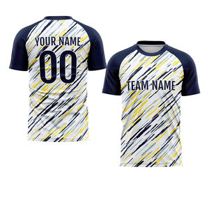 Maillot de football personnalisé avec logo, confortable, respirant, à séchage rapide, maillot de football pour jeunes, tailles de maillots de football - Product Image 1