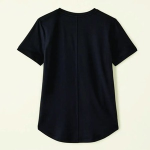 เสื้อยืดผู้หญิงสไตล์วินเทจสุดฮิตสำหรับฤดูร้อน ผลิตจากผ้าฝ้าย 100% เป็นมิตรกับสิ่งแวดล้อม ทรงปกติ เนื้อผ้านุ่ม สั่งซื้อจำนวนมากได้ - Product Image 2