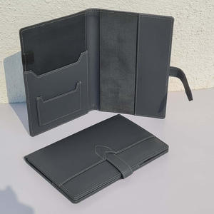 Vente en gros ADORA ADADC-0264 Couverture de carnet en cuir véritable de haute qualité et durable, personnalisable OEM/ODM disponible, échantillon de logo personnalisé - Product Image 1