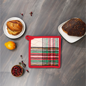 ที่ใส่หม้อผ้าใบผ้าฝ้าย100% 135 GSM 300ลายสะดุดตาสำหรับห้องครัว - Product Image 1