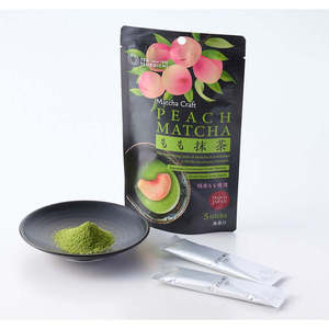 ผงมัทฉะรสพีชลาเต้ 50 กรัม (5p) ผลิตภัณฑ์แปรรูปจากมัทฉะ - Product Image 1