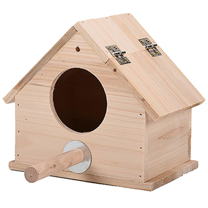 Boîte d'élevage de perroquets en bois Nids d'oiseaux Maison de perroquets Boîte d'élevage en bois-Meubles de luxe en bois pour animaux de compagnie du Vietnam - Product Image 1