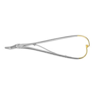 Portaagujas Eiselsberg-Mathieu TC de Alta Calidad, 190 mm, con Mango de Trinquete Interconectado, Acero Inoxidable, Reutilizable, Manual, Médico - Product Image 3