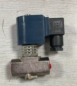 Vanne de vapeur de Table de fer industriel en laiton à vis de contrôle de débit électrovanne de vapeur à haute température de petit diamètre 1/2 "AC 220V - Product Image 1