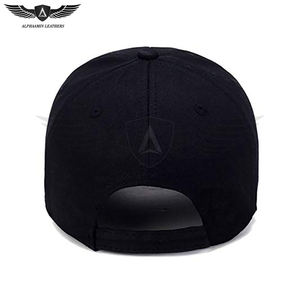 Gorras de Béisbol de Color Negro Sólido 2025, Buena Calidad, Nuevo Modelo, Ecológicas, MOQ Bajo, Transpirables, del Mejor Proveedor, para Adultos - Product Image 3