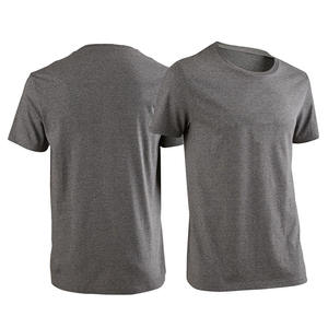 Dernière conception de t-shirts en gros pour hommes et t-shirts teints unis de grande taille en coton lourd 100% - Product Image 1