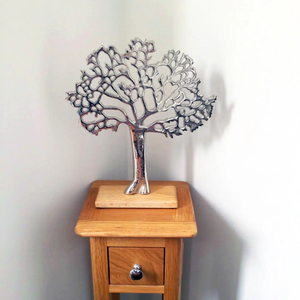 Belle Sculpture Artisanale D'arbre Pour Salon Moderne Élégant Accent De Table Hôtel De Noce Bureau Et Décoration Arbres - Product Image 1