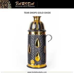 ฝาครอบลมทองเหลืองขนาดเล็กออกซิไดซ์สำหรับ hookahs ที่นิยมแลคเกอร์สไตล์ Shisha abafadors - Product Image 4