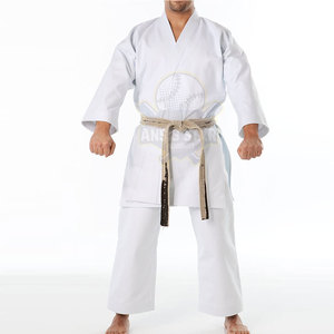 ชุดกีฬาคาราเต้ของผู้ใหญ่แขนยาวชุดเสื้อคาราเต้ผลิตจากปากีสถาน - Product Image 1