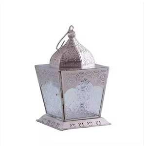 Customized Metal Candle Lantern for Hotel & Event Decoration Handmade Durable <b>Vase</b> <b>Stand</b> with Elegant Boxed Set Lighting - Product Image 5