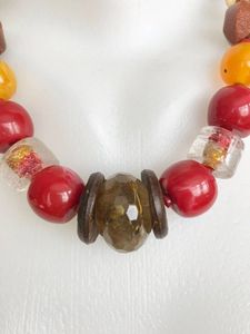 Collar de Resina Hecho a Medida con Patrón de Modelo para Diseñadores de Joyería y Tiendas de Accesorios de Moda, Artesanías bh - Product Image 6