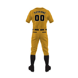 Adult OEM/ODM Service Softball & <b>Baseball</b> Uniform <b>Sets</b> Breathable Sportswear with Custom Team Name Number Plus Size - Product Image 3