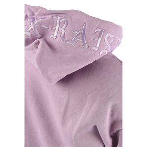 Men's High Quality 100% Cotton Pullover Hoodie Winter <b>Thick</b> <b>Fleece</b> Oversized Distressed Embroidered Sweatshirt Custom LOGO Solid - Product Image 4